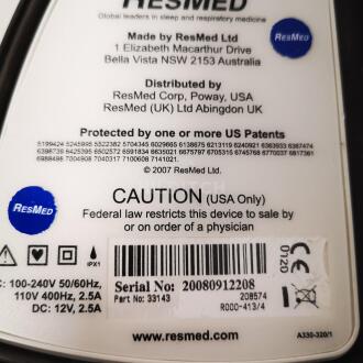 Resmed Autosetspirit II Non-Invasive Ventilator - 3
