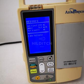 4x Azur Biotech HX-801FR Infusion Pumps - 10