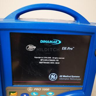 3x GE Dinamap Pro 1000 Compact Multiparameter Monitors - 7