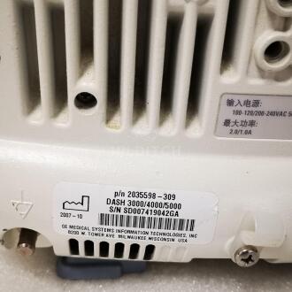GE Dash 5000 Compact Multiparameter Monitor - 3