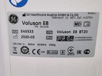 GE Voluson E8 BT20 Ultrasound System - 5
