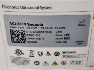 Siemens Healthineers Sequoia Ultrasound System - 12