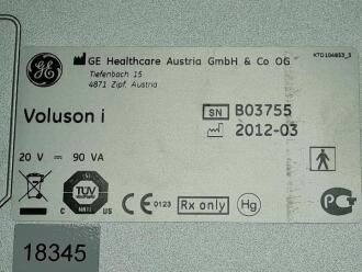 GE Voluson-i Portable Ultrasound on Voluson Station - No HDD - 7