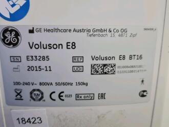 GE Voluson E8 BT16 Ultrasound - 8