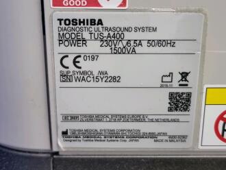 Toshiba Aplio 400 Ultrasound System - 5
