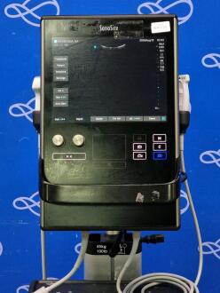 Sonosite SII Ultrasound System on Sonosite SII Stand - No SD Card or Software - 2