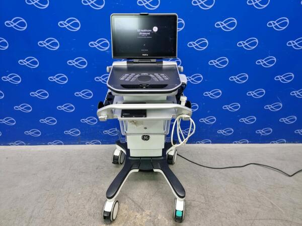GE Vivid iq Portable Ultrasound on Trolley