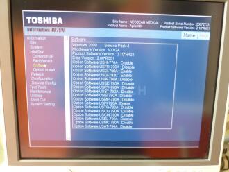 Toshiba Aplio MX Ultrasound - 3