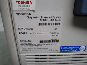 Toshiba Nemio Ultrasound - 2