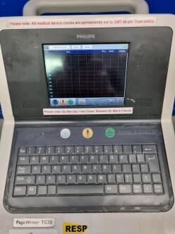 Philips PageWriter TC20 ECG Recorder on Trolley - 2