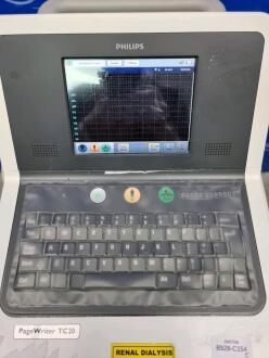 Philips PageWriter TC20 ECG Recorder on Trolley - 2