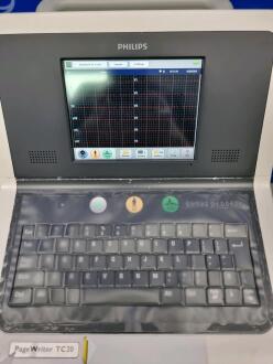 Philips PageWriter TC20 ECG Recorder on Trolley - 2
