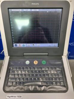 Philips PageWriter TC50 ECG Recorder on Trolley - 2