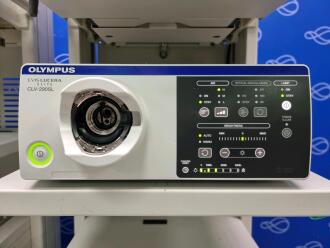 Olympus Evis Lucera Elite CLV-290SL Light Source with 2 x Olympus WM-NP2 Stack Trolley - 3