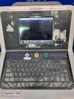 Philips PageWriter TC30 ECG Recorder on Trolley - 2