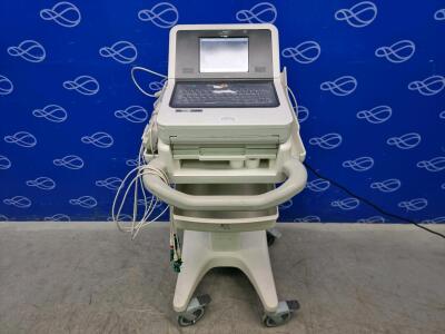 Philips PageWriter TC30 ECG Recorder on Trolley