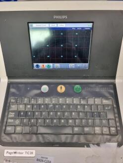 Philips PageWriter TC20 ECG Recorder on Trolley - 2