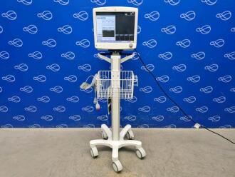 GE Carescape B650 Patient Monitor on Rollstand
