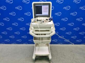 Philips Pagewriter TC50 ECG Recorder on Trolley