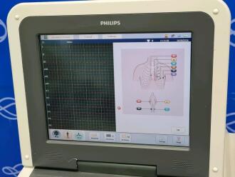 Philips Pagewriter TC50 ECG Recorder on Trolley - 2