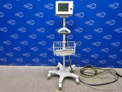 Ivy Biomedical Cardiac Trigger Monitor 3150 on Rollstand