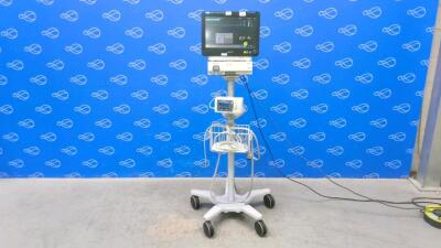 Philips IntelliVue MX700 Patient Monitor on Rollstand