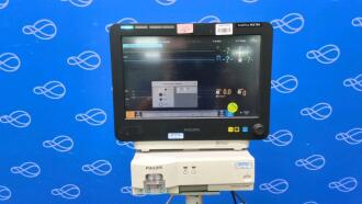 Philips IntelliVue MX700 Patient Monitor on Rollstand - 2