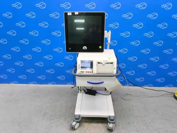 Philips Avalon FM50 Foetal Monitor on K2 Medical Rollstand - No HDD