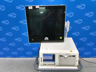 Philips Avalon FM50 Foetal Monitor on K2 Medical Rollstand - No HDD - 2