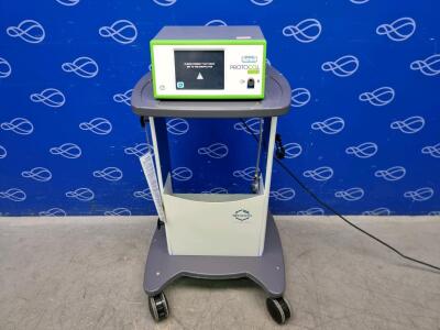 Bracco ProtoCO2l Touch Colon Insufflator on Trolley