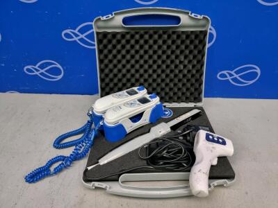 Med-Light Hand Held Therapy Lamp and 3 Thermometers