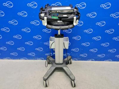 SonoSite Triple Transducer Connect Trolley with SonoSite P10101-02 Mini-Dock