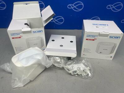 2 x Scian Compressor Nebuliser NB-216C (boxed as new)