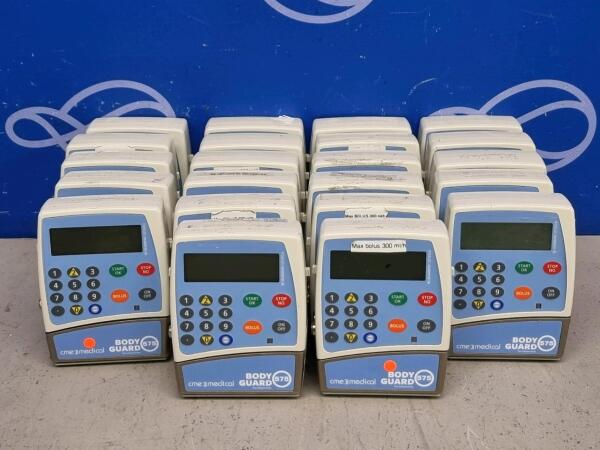 22 x CME Medical Body Guard 575 Infusion Pump