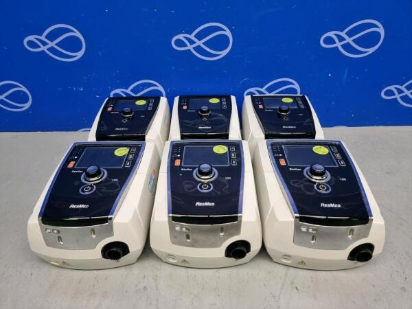 6 x Resmed Stellar 100 Non-Invasive Ventilator