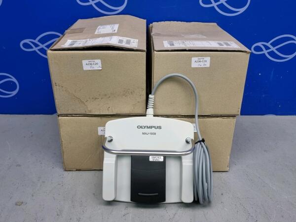 4 x Olympus MAJ-1939 Smoke Evacuator Footswitch