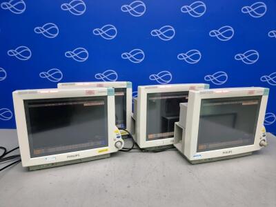 4 x Philips Intellivue MP70 Patient Monitor