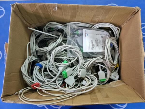 Quantity of Mixed GE ECG Trunk and Full Cables, GE Temperature Cables,