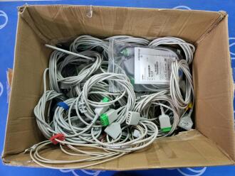 Quantity of Mixed GE ECG Trunk and Full Cables, GE Temperature Cables,
