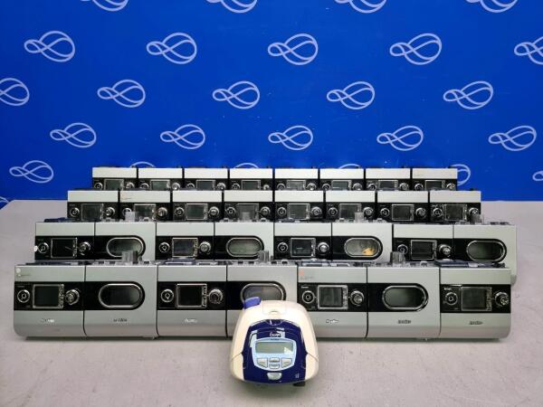24 x ResMed S9 CPAP, 7 x ResMed H5i Humidifier & 1 x ResMed S8 CPAP