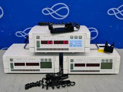 3 x Arcomed AG Volumed &Acirc;&micro;VP7000 Volumetric Infusion Pump