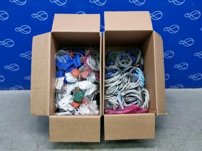 Quantity of GE NIBP Hoses and Cuffs, and SpO2 Finger Clip Leads