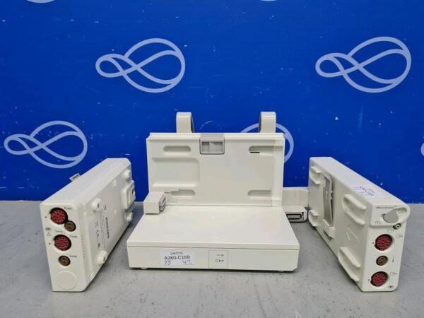 Philips 865297 Battery Extender Module with 1 x Philips M3012A and 1 x Philips M3015B Module