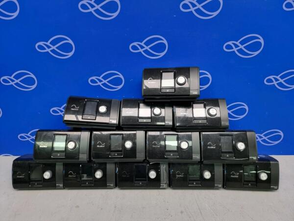 11 x ResMed AirSense 10 Elite CPAP & 2 x ResMed AirSense 10 Autoset CPAP