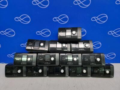 11 x ResMed AirSense 10 Elite CPAP & 2 x ResMed AirSense 10 Autoset CPAP