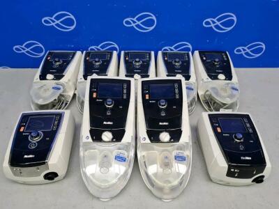 8 x ResMed Stellar 100 and 1 x ResMed Stellar 150 CPAP