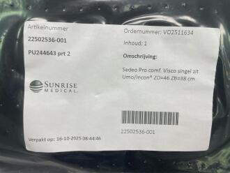 5 x Sunrise Medical Wheelchair Seats (packaged as new) - 2