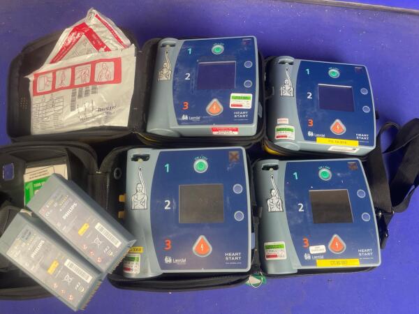 4 x Laerdal Heartstart FR2+ Defibrillators