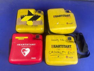 4 x Laerdal Heartstart FR2+ Defibrillators - 2