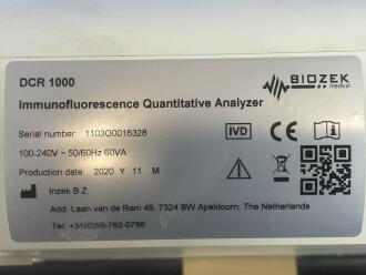 Biozek DCR1000 Immunofluorescence Quantitative Analyzer - 3